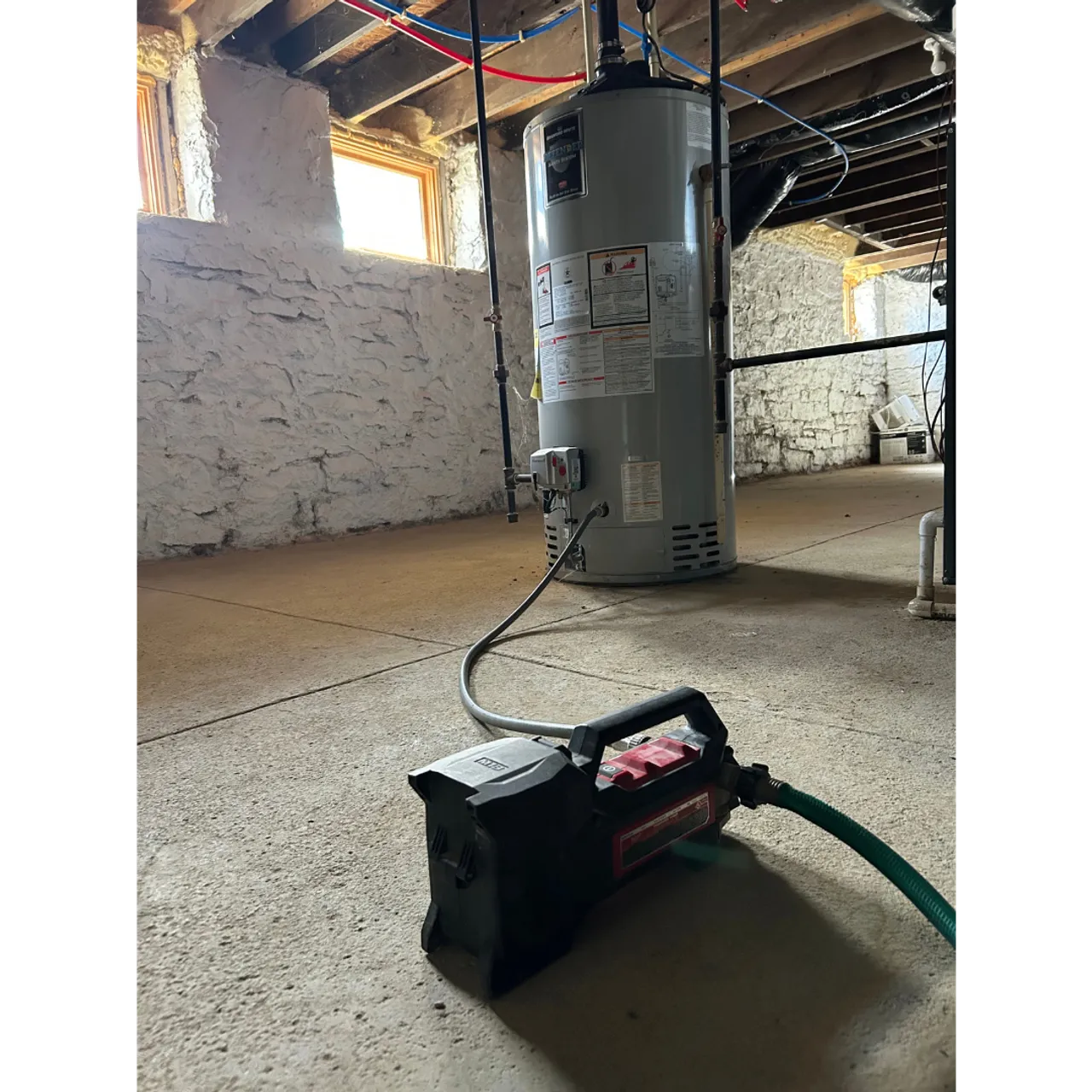 Allegiant Plumbing water heater and drain cleaning services